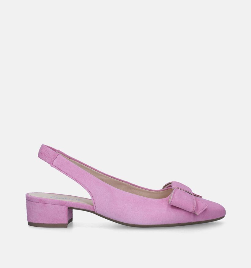 Gabor Escarpins Slinback en Rose pour femmes (339343)