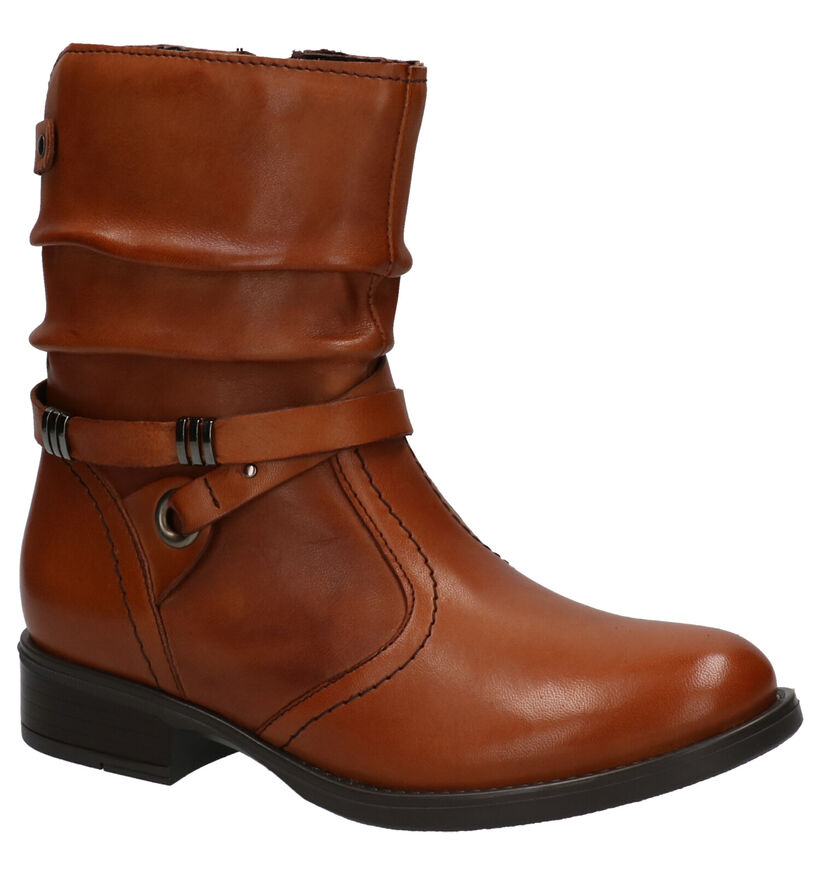 Loli Laly Bottes basses en Cognac en cuir (278478)