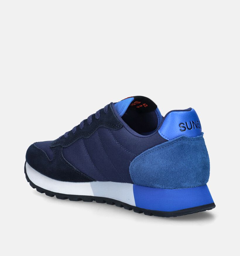 Sun 68 Jaki Solid Baskets en Bleu pour hommes (345743) - pour semelles orthop&eacute;diques