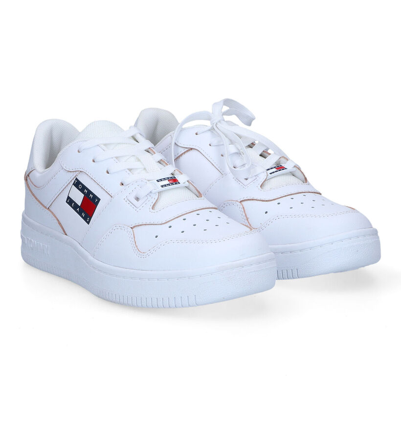 Tommy Hilfiger Tommy Jeans Etch Witte Sneakers voor dames (310681)