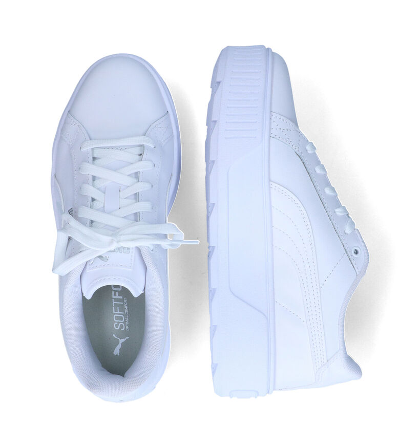 Puma Karmen Baskets en Blanc en cuir (311239)