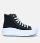 Converse Chuck Taylor AS Move Platform Baskets en Noir pour femmes (325497) - pour semelles orthopédiques