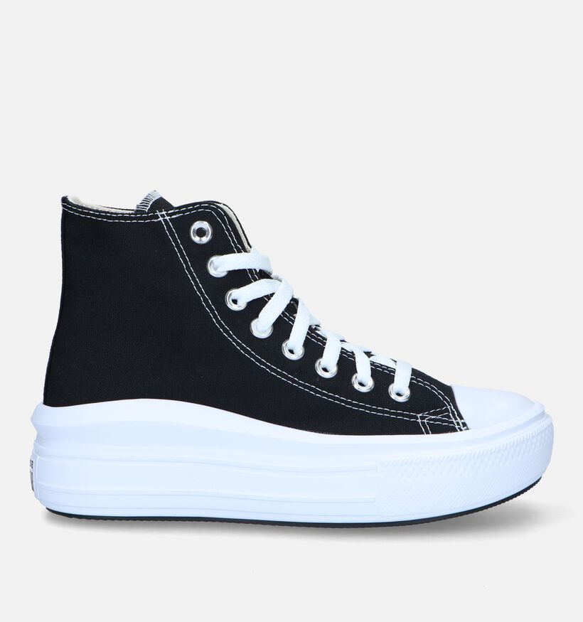 Converse Chuck Taylor AS Move Platform Zwarte Sneakers voor dames (325497) - geschikt voor steunzolen