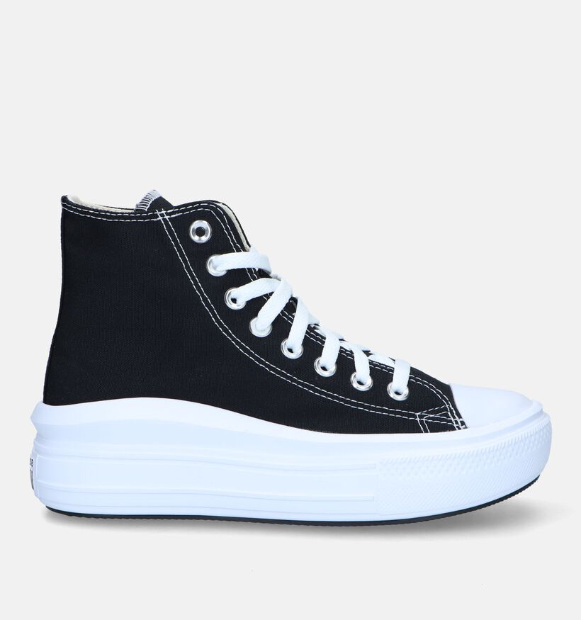 Converse Chuck Taylor AS Move Platform Baskets en Noir pour femmes (325497) - pour semelles orthopédiques