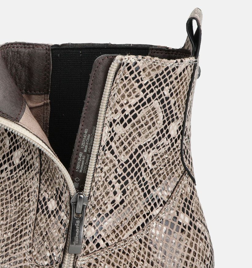 Tamaris Santiags en Beige pour femmes (360645)