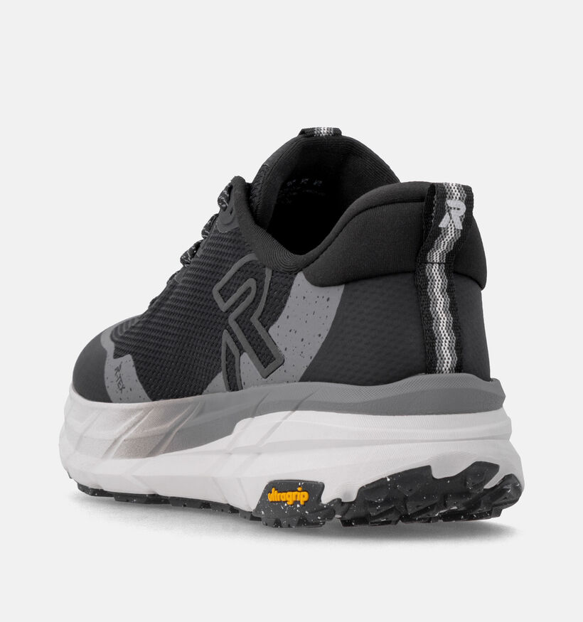 Rieker Sport Chaussures plates en Noir pour hommes (376513) - pour semelles orthop&eacute;diques