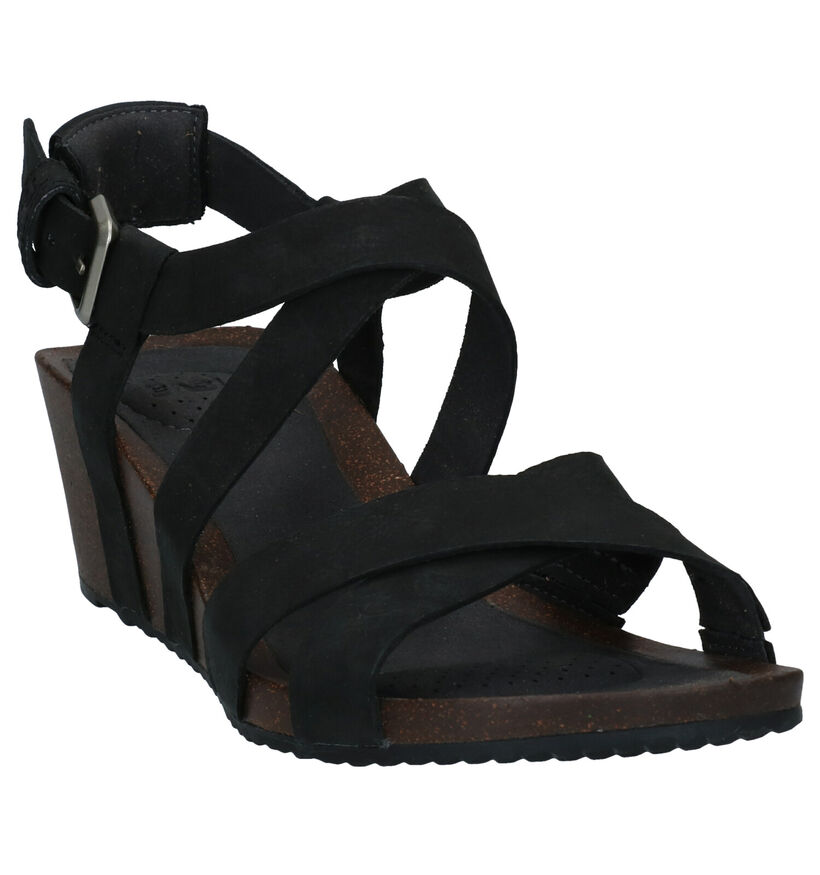 Teva Mahonia Cognac Sandalen in leer (270641)