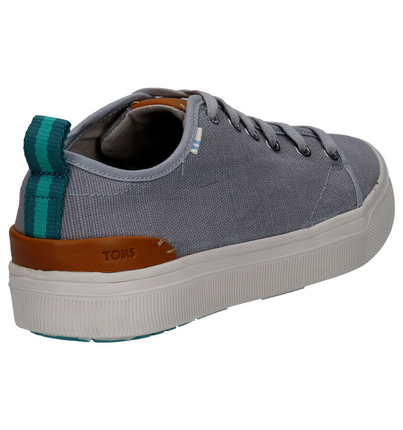 Toms Baskets basses en Gris en simili cuir (269367)
