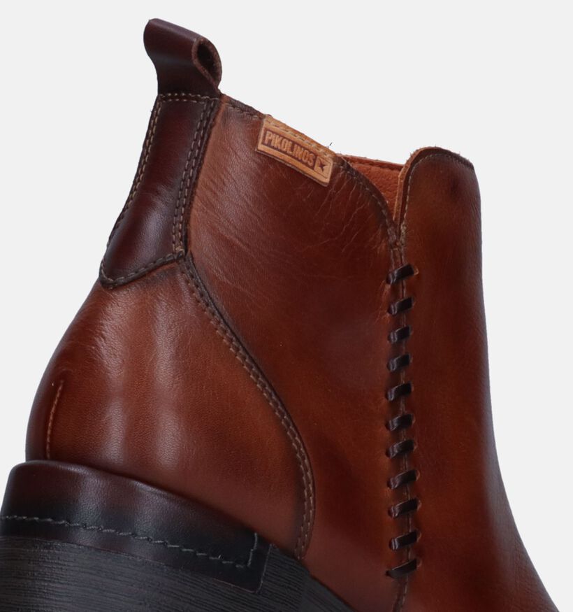 Pikolinos Malaga Cognac Enkellaarzen voor dames (346183)