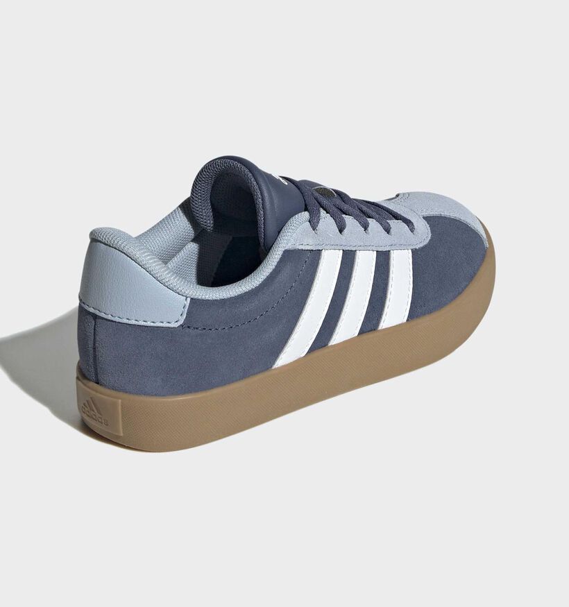 adidas VL Court 3.0 Blauwe Sneakers voor meisjes, jongens (366871) - geschikt voor steunzolen