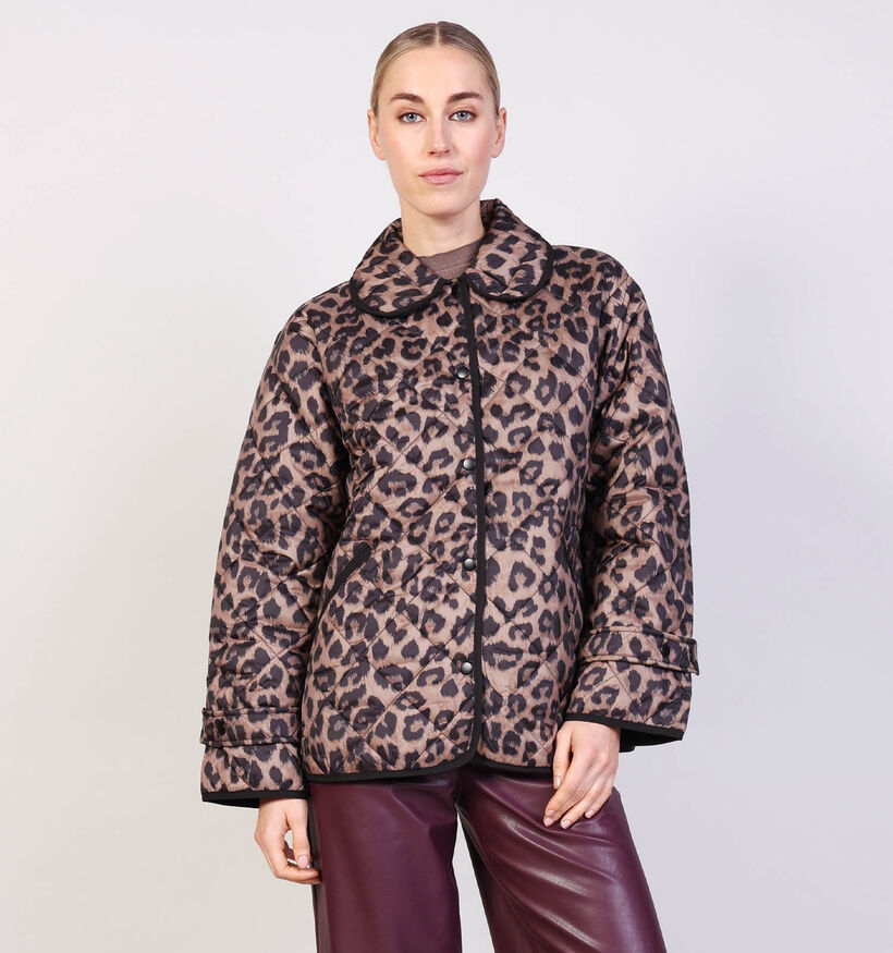 Pieces Emily Bruine Jas Pieces Emily Bruine Jas voor dames (365855)