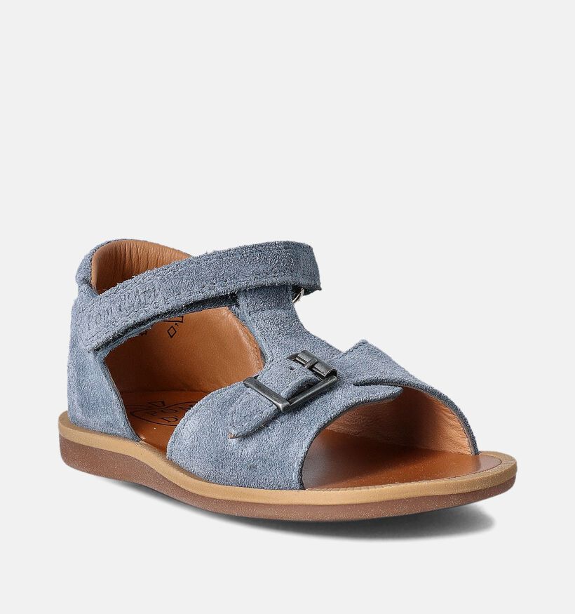 Pom d'Api Poppy Easy Blauwe Sandalen voor jongens (354618)