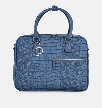Sac ordinateur bleu