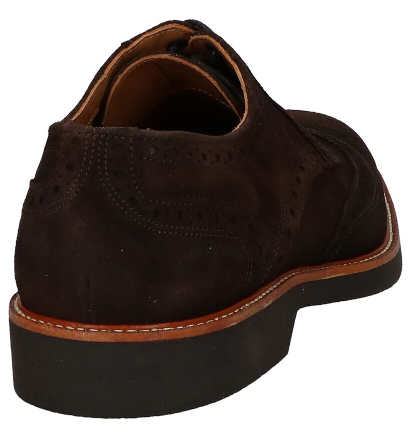 Sebago Chaussures habillées en Brun foncé en daim (231377)