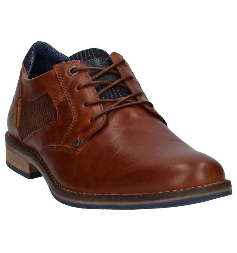 Bullboxer Chaussures habillées en Cognac en cuir (265983)