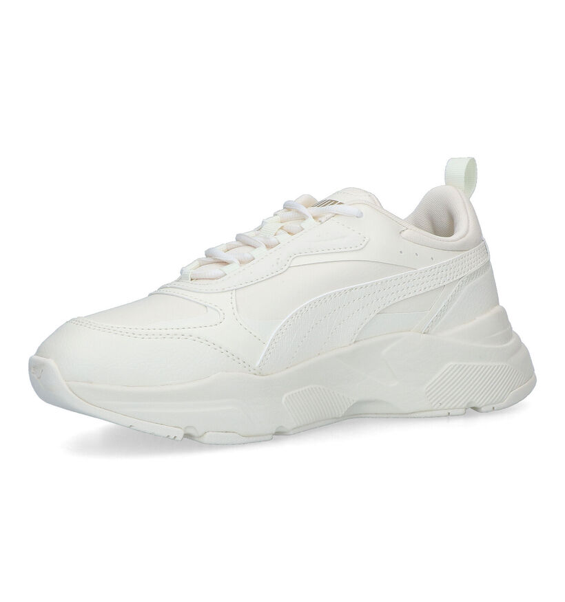 Puma Cassia SL Baskets en Ecru pour femmes (318660) - pour semelles orthopédiques