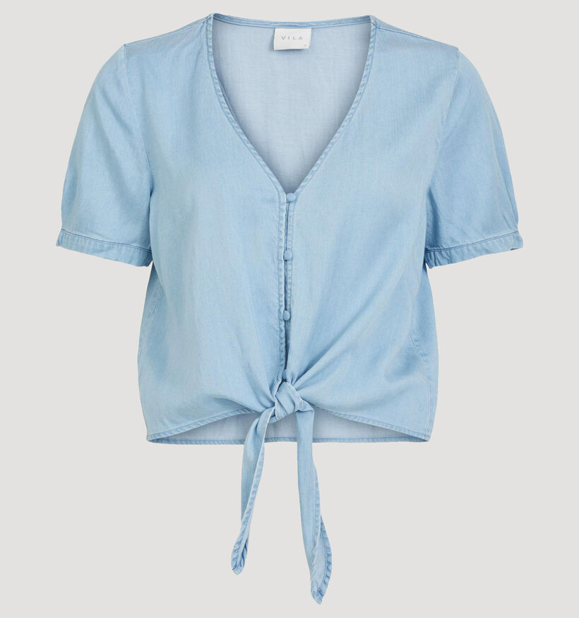 Vila Vimara Blouse en Bleu (300303)