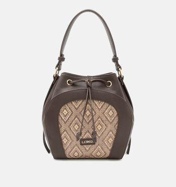 L.Credi Schoudertassen Bruin