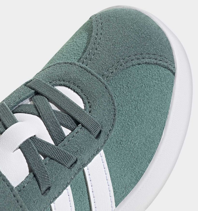 adidas VL Court 3.0 Groene Sneakers voor jongens (365347) - geschikt voor steunzolen