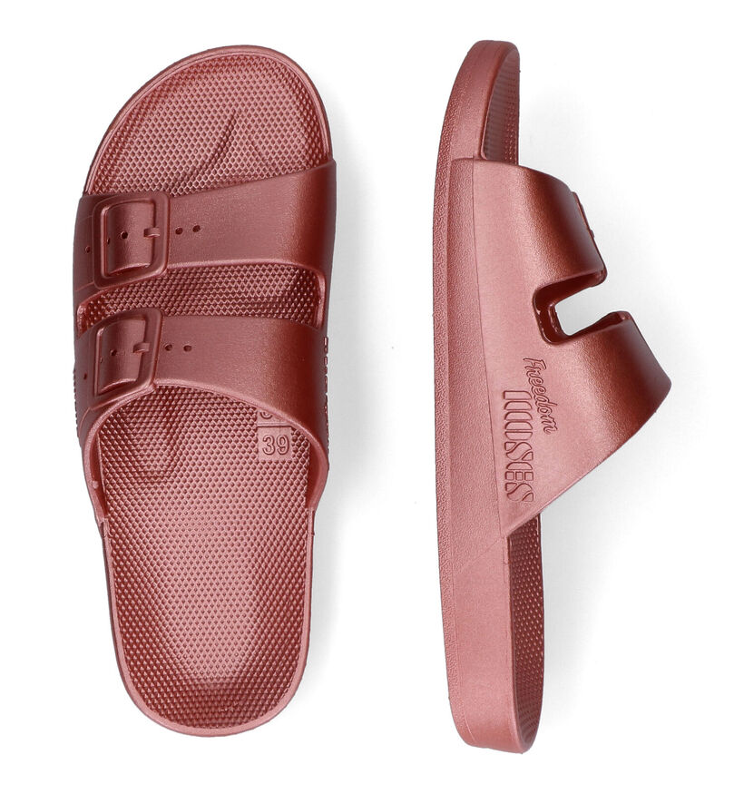 Freedom Moses Fancy Rose gold Slippers voor dames (323019)