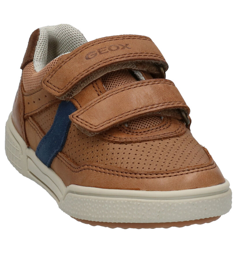 Geox Chaussures basses en Cognac en cuir (265783)