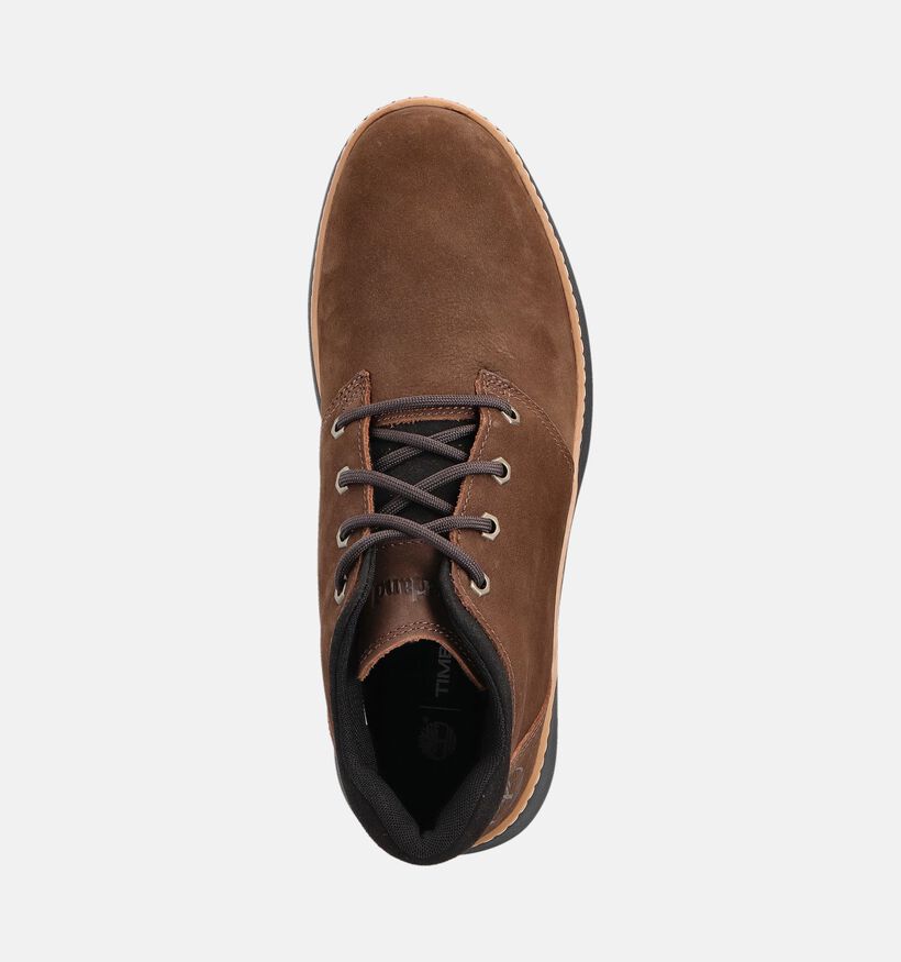 Timberland Hudson Road Mid Chukka Boots en Marron pour hommes (360549) - pour semelles orthopédiques