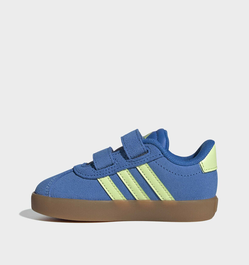 adidas VL Court 3.0 Baskets pour b&eacute;b&eacute; en Bleu pour gar&ccedil;ons (372760) - pour semelles orthop&eacute;diques