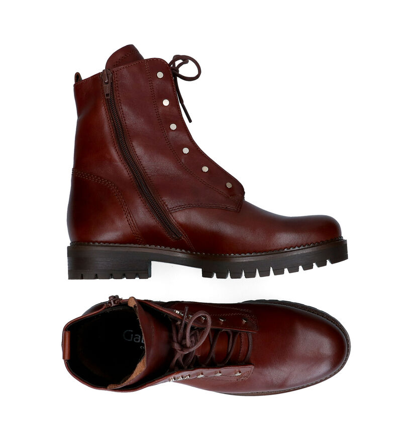 Gabor OptiFit Bottines en Brun pour femmes (297367) - pour semelles orthopédiques