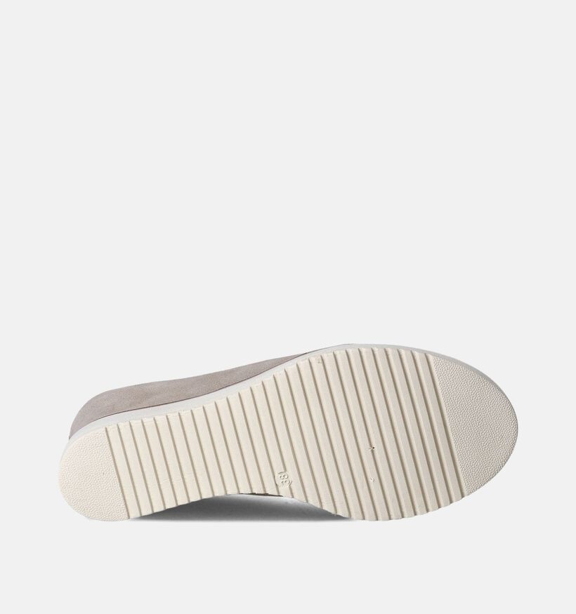Tamaris Nu-pieds compensées en Or pour femmes (354304)
