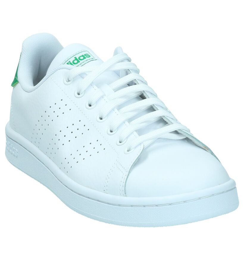 adidas Advantage Baskets en Blanc pour hommes (326322)