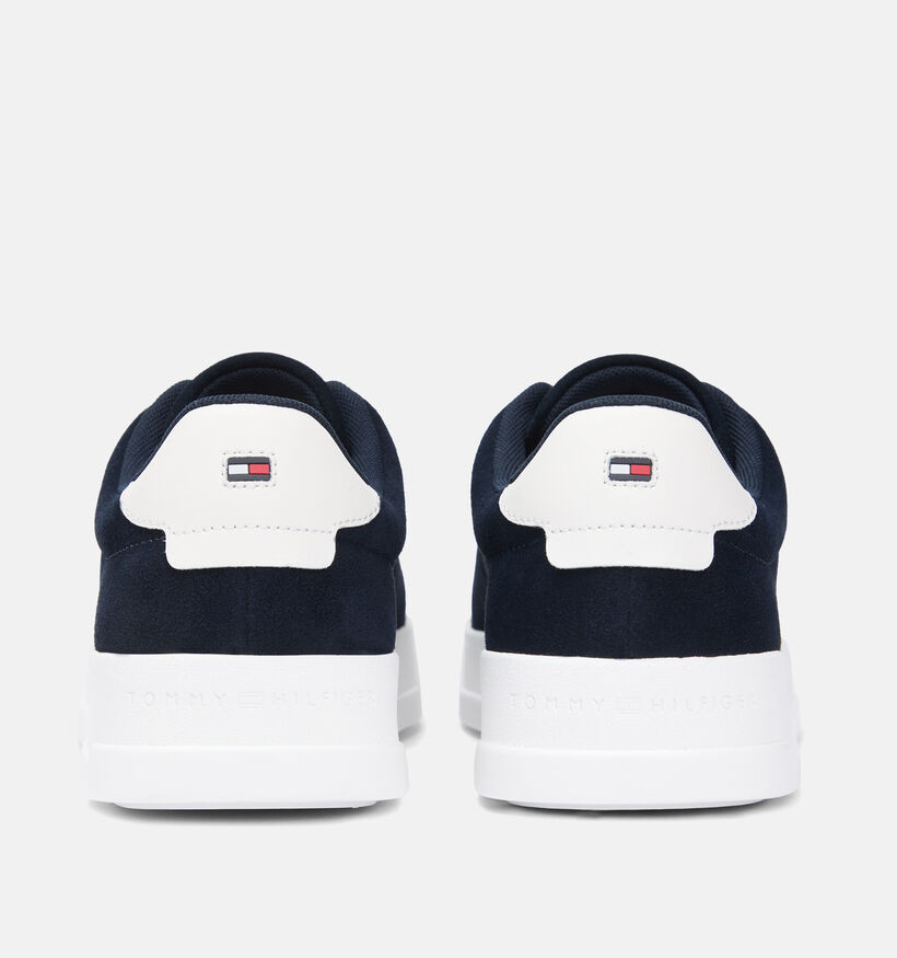 Tommy Hilfiger Court Suede Donkerblauwe Sneakers voor heren (366166) - geschikt voor steunzolen