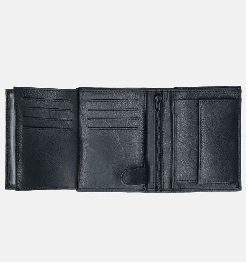 Euro-Leather Portefeuille en Noir pour hommes (353561)