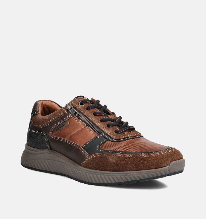 Australian Maurizio Donkerbruine Veterschoenen voor heren (361656) - geschikt voor steunzolen