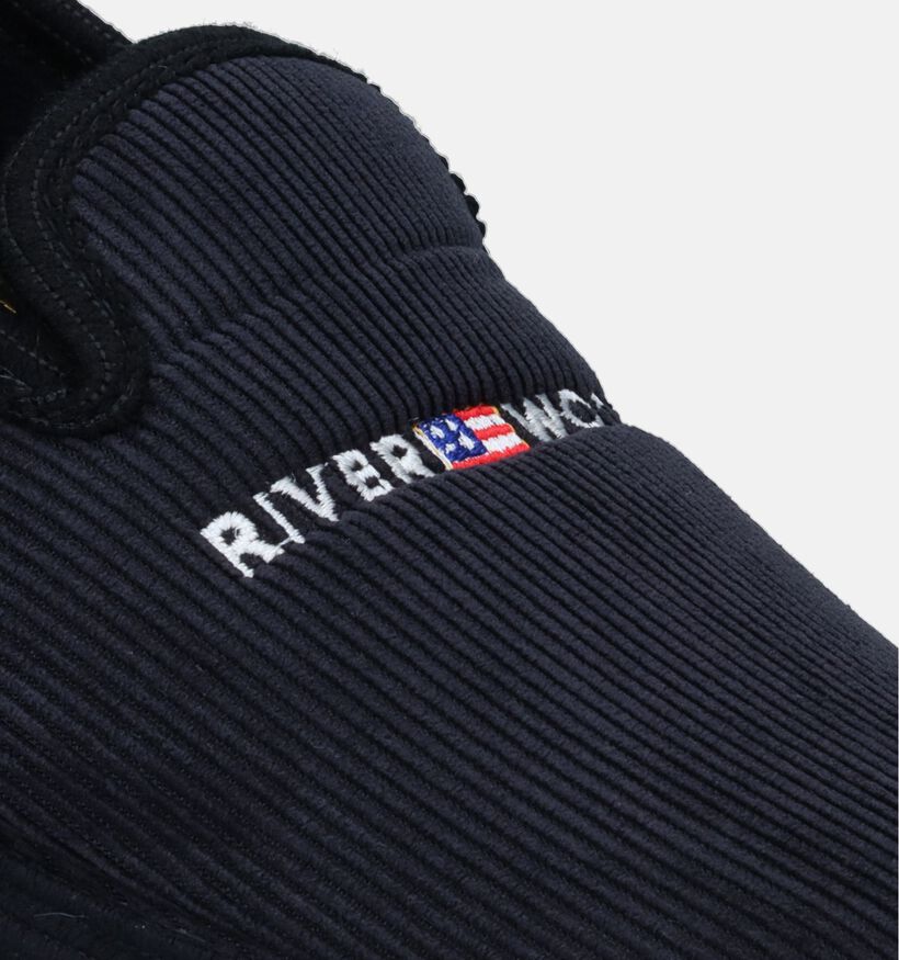 River Woods Hein Pantoufles en Gris pour hommes (316665)