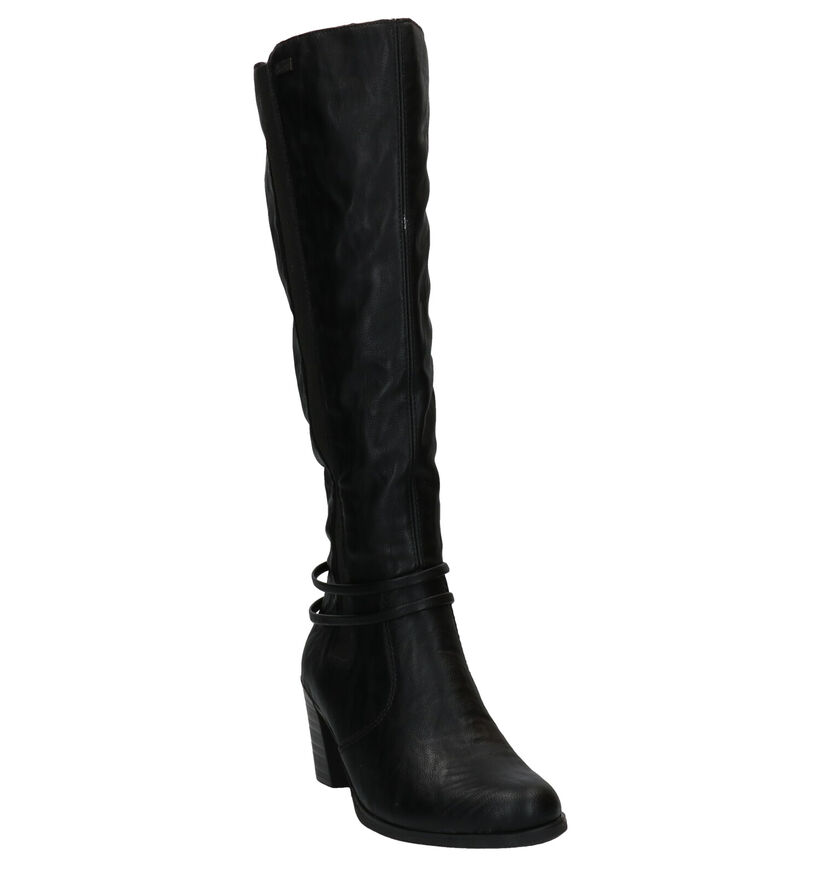 Rieker Bottes hautes en Noir en simili cuir (282710)