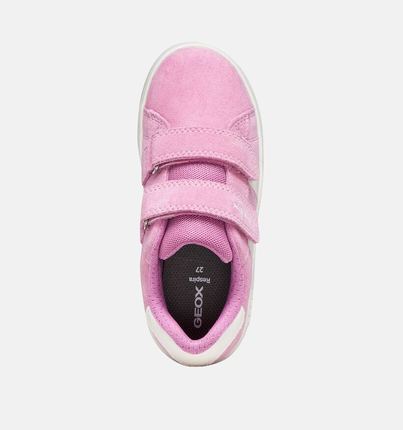 Geox Eclyper Roze Sneakers voor meisjes (370155) - geschikt voor steunzolen