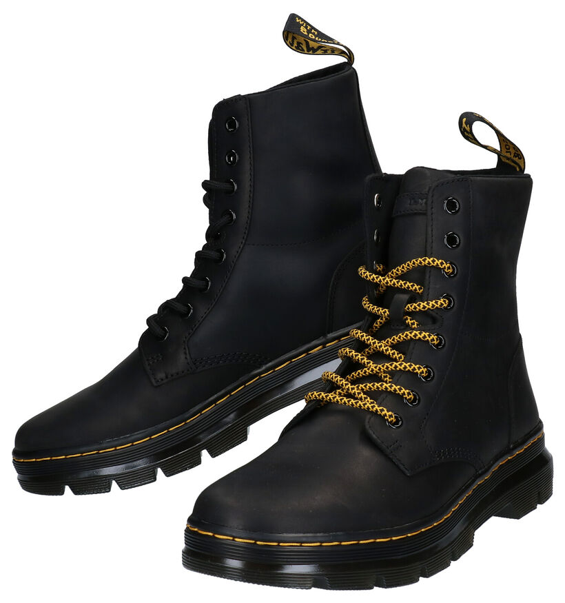 Dr. Martens Zwarte Boots in leer (277092)