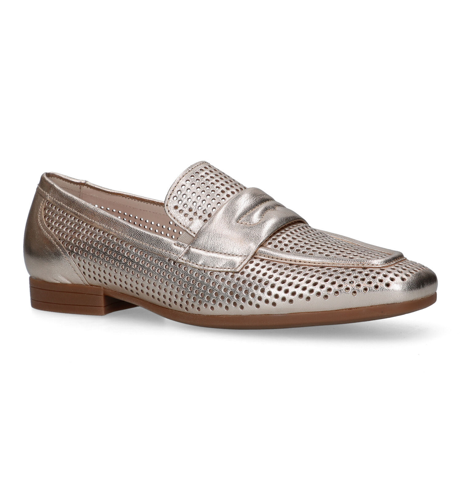 Gabor Comfort Gouden Loafers Dames Lage schoenen Online op