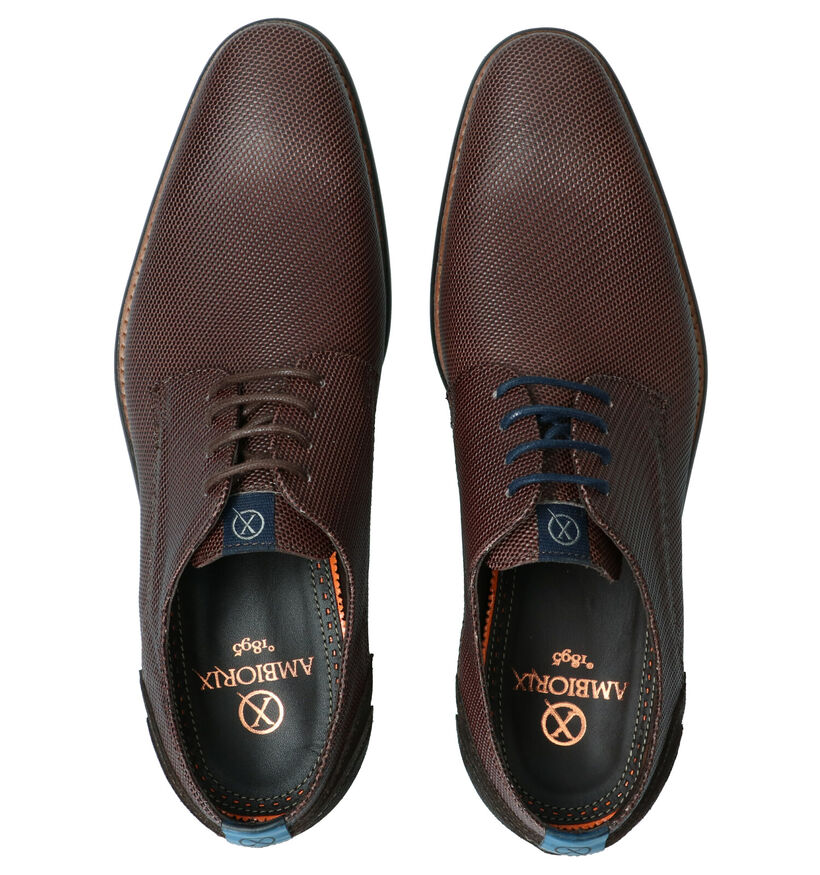Ambiorix Dario Zwarte Veterschoenen voor heren (349113)