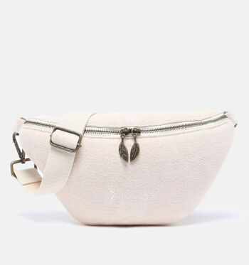 Sac porté croisé beige