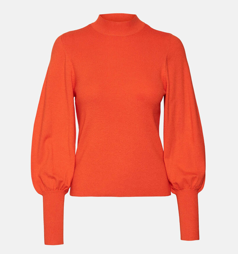 Vero Moda Holly Oranje Trui met ballonmouwen voor dames (328993)