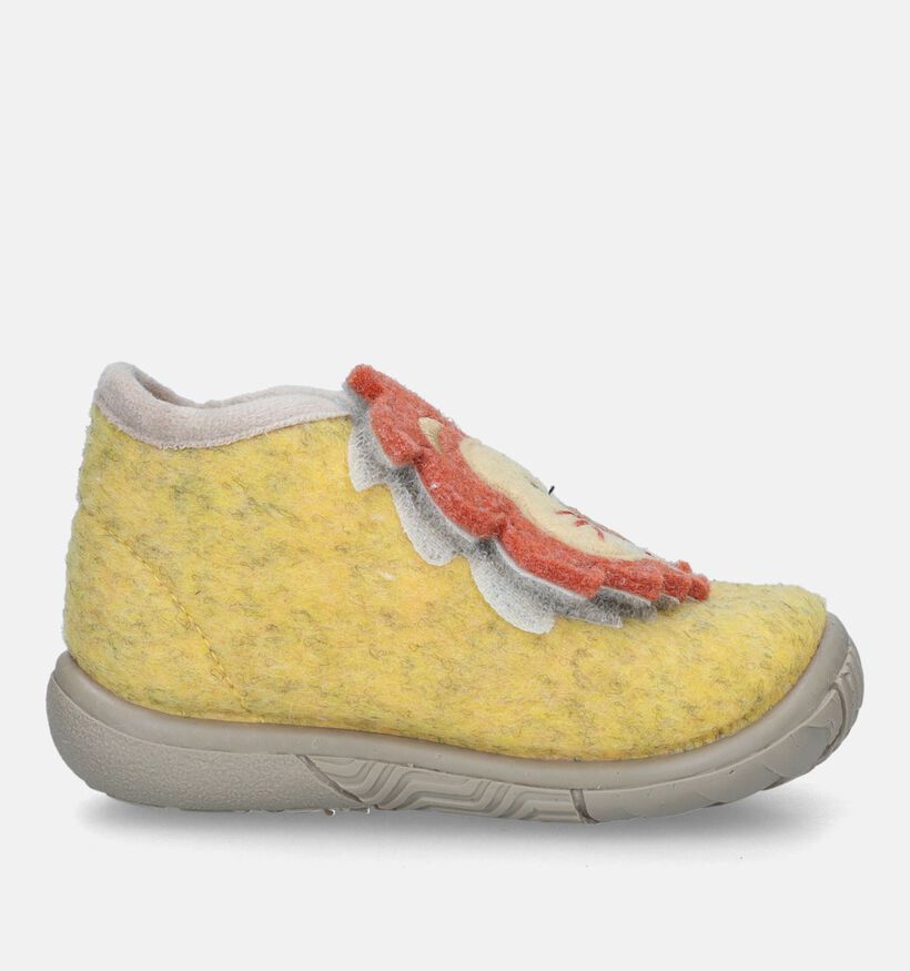 Milo & Mila Pantoufles pour bébé en Jaune pour garçons, filles (332294)