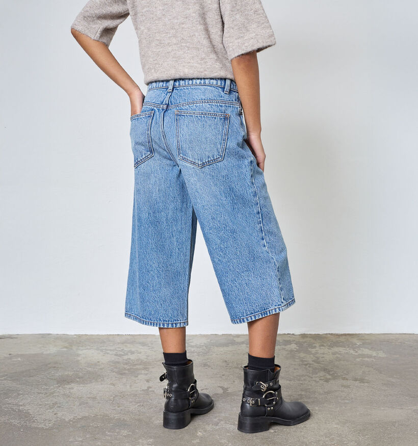 Sisters Point Olina Blauwe Jeans Bermudashort voor dames (374889)