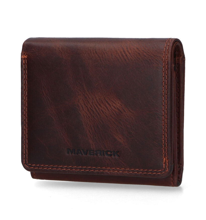 Maverick Porte-monnaie en Marron pour hommes (325675)