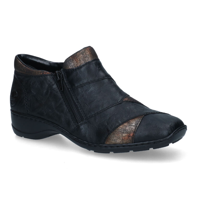 Rieker Chaussures confort en Noir en cuir (315823)