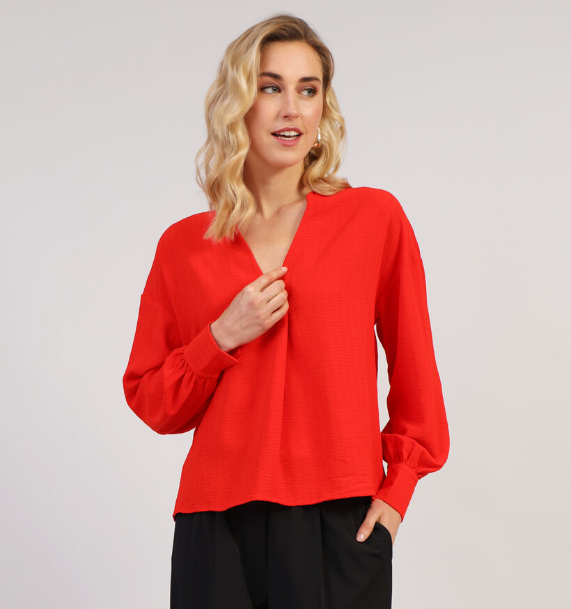 Vero Moda Valerie Rode Blouse voor dames (352147)