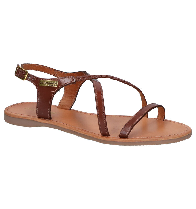 Les Tropeziennes Hanano Bronzen Sandalen in leer (274934)