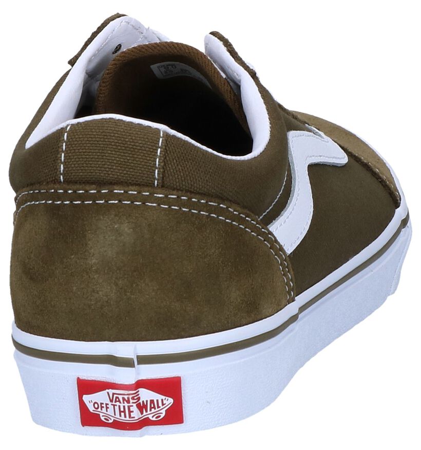 Vans Ward Baskets de skate en Brun pour hommes (328232)