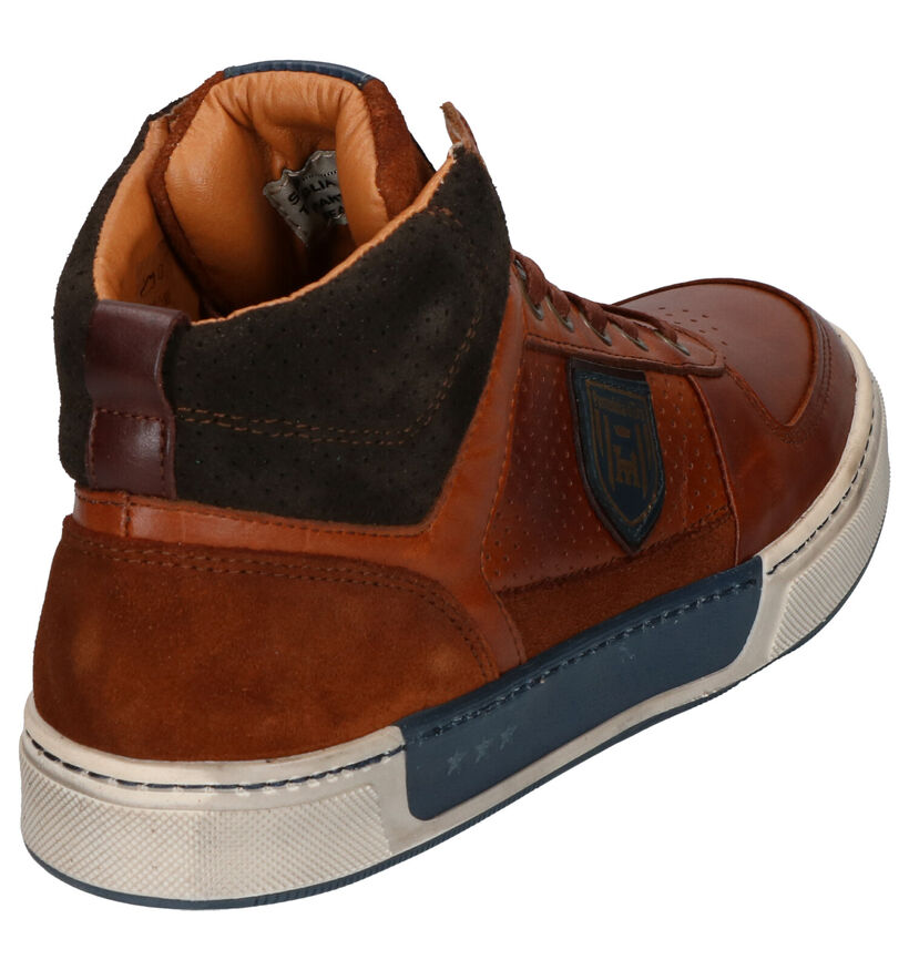 Pantofola d'Oro Frederico Mid Cognac Hoge Schoenen in leer (257392)