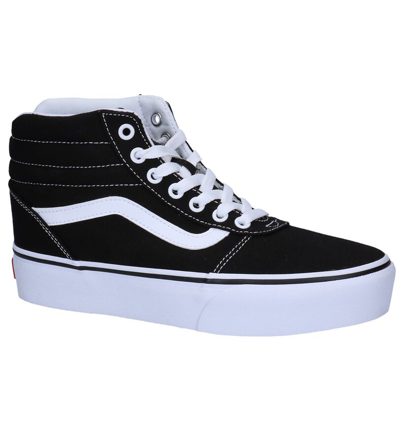 Vans Ward Baskets en Noir en textile (264189)